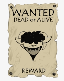 Wanted Poster - Template Word Wanted Poster, HD Png Download, Transparent PNG