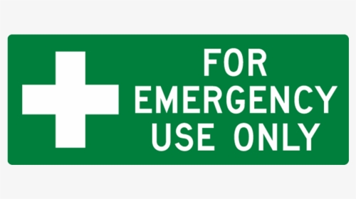 Emergency Information Signs - Cross, HD Png Download, Transparent PNG