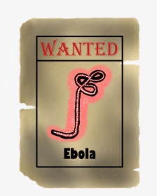 Wanted Poster Ebola With Background - Osama Bin Laden, HD Png Download, Transparent PNG