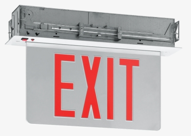 Providing 90 Minutes Of Emergency Operation, The Recessed - Exit Sign, HD Png Download, Transparent PNG