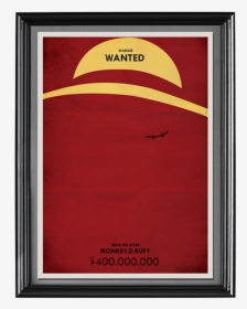 One Piece Minimalist Wanted Poster, HD Png Download, Transparent PNG