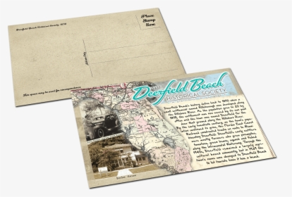 Deerfield Beach Historical Society - Newsprint, HD Png Download, Transparent PNG