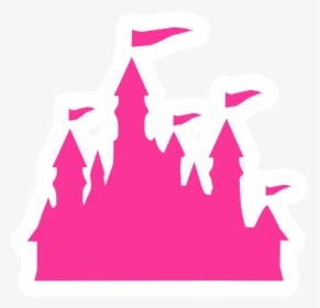 Pink Mystery Pin - Disney Castle Icon Png, Transparent Png, Transparent PNG