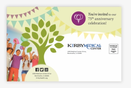 Kirby Medical Center Postcard - Flyer, HD Png Download, Transparent PNG