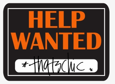 Help Wanted Sign Clipart Transparent, HD Png Download, Transparent PNG