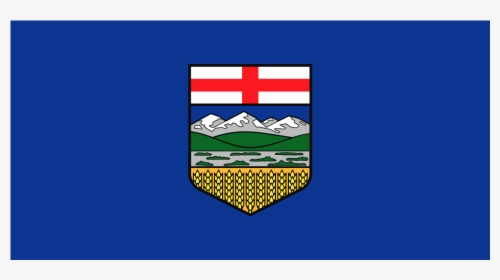 Ca Ab Alberta Flag Icon - Alberta Coat Of Arms, HD Png Download, Transparent PNG