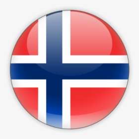 Norway Flag In Circle, HD Png Download, Transparent PNG