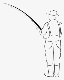 Fisherman, Fishing, Fish - Cast A Fishing Line, HD Png Download, Transparent PNG
