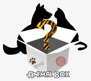Mystery Animal Box Für Hund Und Katze Clipart , Png - Mystery Animal, Transparent Png, Transparent PNG