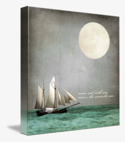 Mkc Photography Moonlight Canvas - Sail, HD Png Download, Transparent PNG