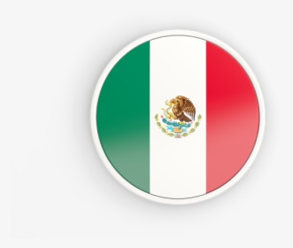 Mexico Flag Icon Png - Round Mexico Flag Icon, Transparent Png, Transparent PNG