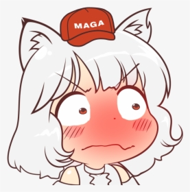 Maga Face Cartoon White Nose Facial Expression Head - Awoo Png, Transparent Png, Transparent PNG