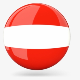 Austria Round Flag Png, Transparent Png, Transparent PNG
