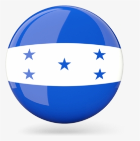 Glossy Round Icon - Honduras Flag, HD Png Download, Transparent PNG