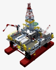 Jackup-rig - Platform Oil And Gas Png, Transparent Png, Transparent PNG