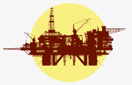 Oil Drilling Sea Platform, HD Png Download, Transparent PNG