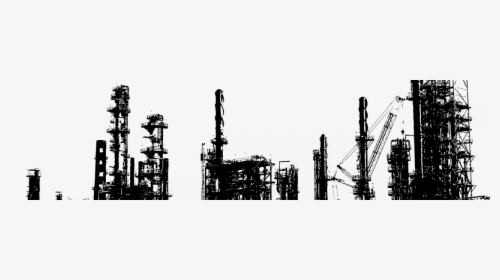 Cropped Oil Refinery 2754223 - Oil Refinery Png, Transparent Png, Transparent PNG