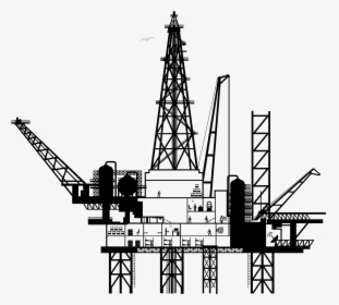 Oil Clipart Oil Platform - Oil Rig Png Transparent, Png Download, Transparent PNG
