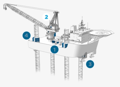 Step - Crane Deck Offshore Platform, HD Png Download, Transparent PNG