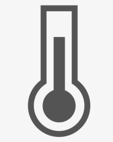Transparent Temperature Icon Png - Temperature Icon Gray Png, Png Download, Transparent PNG