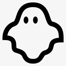 Computer Icons Installation Ghost Blog - Black And White Ghost Icon, HD Png Download, Transparent PNG