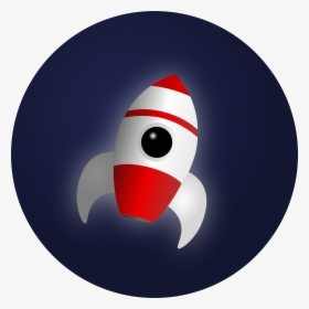 Rocket In Space Clip Arts - Rocket Space Clipart, HD Png Download, Transparent PNG