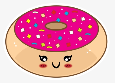 Dunkin Donuts Clipart Tumblr Cartoon - Doughnuts Cute Clipart, HD Png Download, Transparent PNG