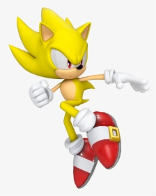 Super Sonic Png - Super Sonic 3d Model, Transparent Png, Transparent PNG