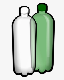 Water Bottle,glass Bottle,cylinder - Plastic Bottles Clipart, HD Png Download, Transparent PNG