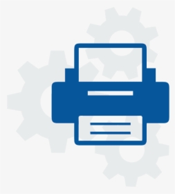 Manage Print Services - Print Icon In Computer, HD Png Download, Transparent PNG