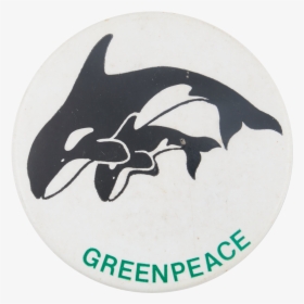 Greenpeace Orca Cause Button Museum - Crescent, HD Png Download, Transparent PNG