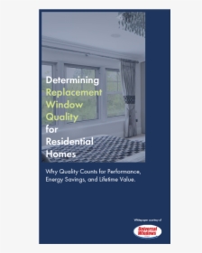 Determining Replacement Window Quality For Residential - Poster, HD Png Download, Transparent PNG