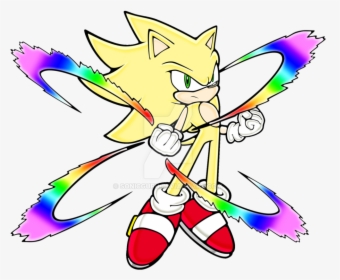 Super Sonic 3 Png , Png Download - Hyper Sonic Coloring Pages, Transparent Png, Transparent PNG