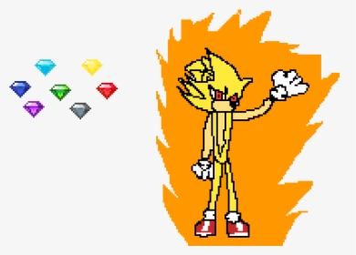 When You See Super Sonic - Cartoon, HD Png Download, Transparent PNG