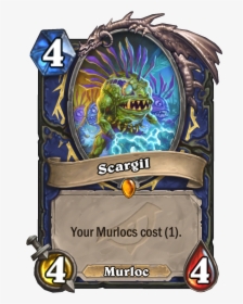Scargil Hearthstone Rise Of Shadows - Hearthstone Boomsday New Cards, HD Png Download, Transparent PNG