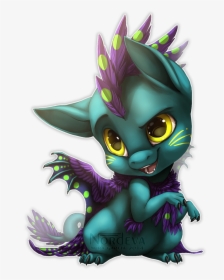 Chibi Valkyrie By Nordeva - Anime Cute Baby Dragon, HD Png Download, Transparent PNG