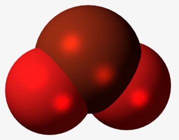 Bromine Dioxide Molecule Spacefill - Bromine Molecule, HD Png Download, Transparent PNG