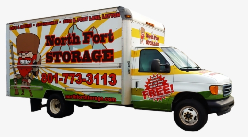 North Fort Storage Layton Utah Moving Truck - Commercial Vehicle, HD Png Download, Transparent PNG