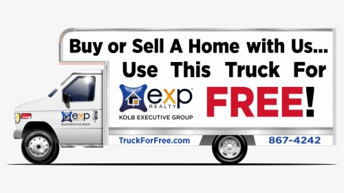 Exp Realty Tucson Moving Truck - Exp Realty, HD Png Download, Transparent PNG