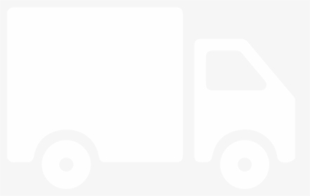 Transportation Image - White Moving Truck Icon, HD Png Download, Transparent PNG