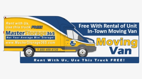 Moving Van - Commercial Vehicle, HD Png Download, Transparent PNG