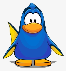Dory Costume On A Player Card - Penguin With A Scarf, HD Png Download, Transparent PNG