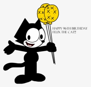 Clip Art Cat Birthday Clip Art - Felix The Cat Birthday, HD Png Download, Transparent PNG