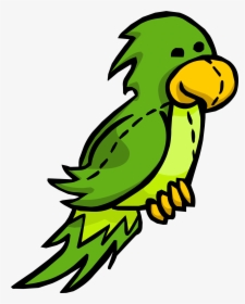 Green Parrot Club Penguin Wiki - Captain Rockhopper Club Penguin, HD Png Download, Transparent PNG