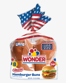 Hamburger-buns - Hot Dog Bread Brands, HD Png Download, Transparent PNG