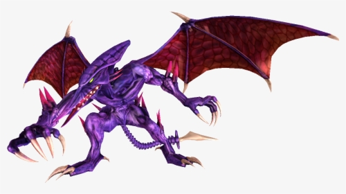 Dragon,fictional Character,mythical Creature,cryptid,cg - Ridley Other M Png, Transparent Png, Transparent PNG