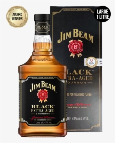 Transparent Jim Beam Png - Jim Beam Black Alcohol Percentage, Png Download, Transparent PNG