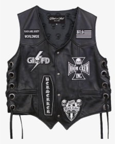 Zakk Wylde Leather Vest, HD Png Download, Transparent PNG