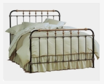 Bed Png Aesthetic - Queen Size Antique Iron Beds, Transparent Png, Transparent PNG