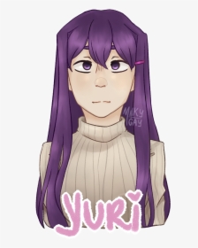 Yuri Best Girl  [speedpaint] Https - Cartoon, HD Png Download, Transparent PNG